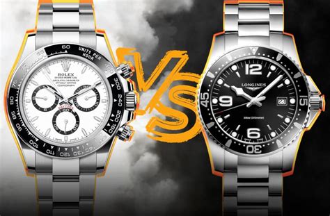 longines vs rolex quality|Longines hydroconquest vs Rolex submariner.